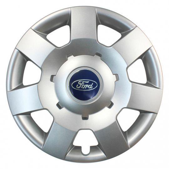 Автомобильные колпаки SKS 219 R14 с логотипом Ford 4 шт. Серебристый