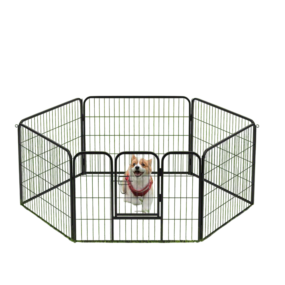 Манеж для собак/котов/кроликов Vendomia металлический 6 панелей 54x60 см (21194) Манеж для собак/котов/кроликов Vendomia металлический 6 панелей 54x60 см (21194)