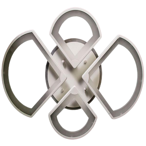 Люстра LED Diasha 8071/2+2WH dimmer