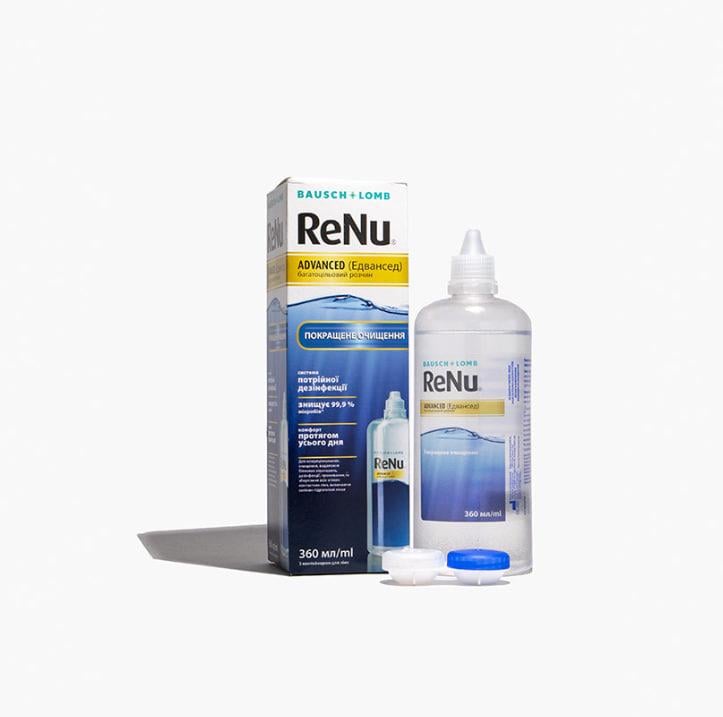 Раствор для контактных линз Bausch&Lomb ReNu Advanced 360 мл (06004)