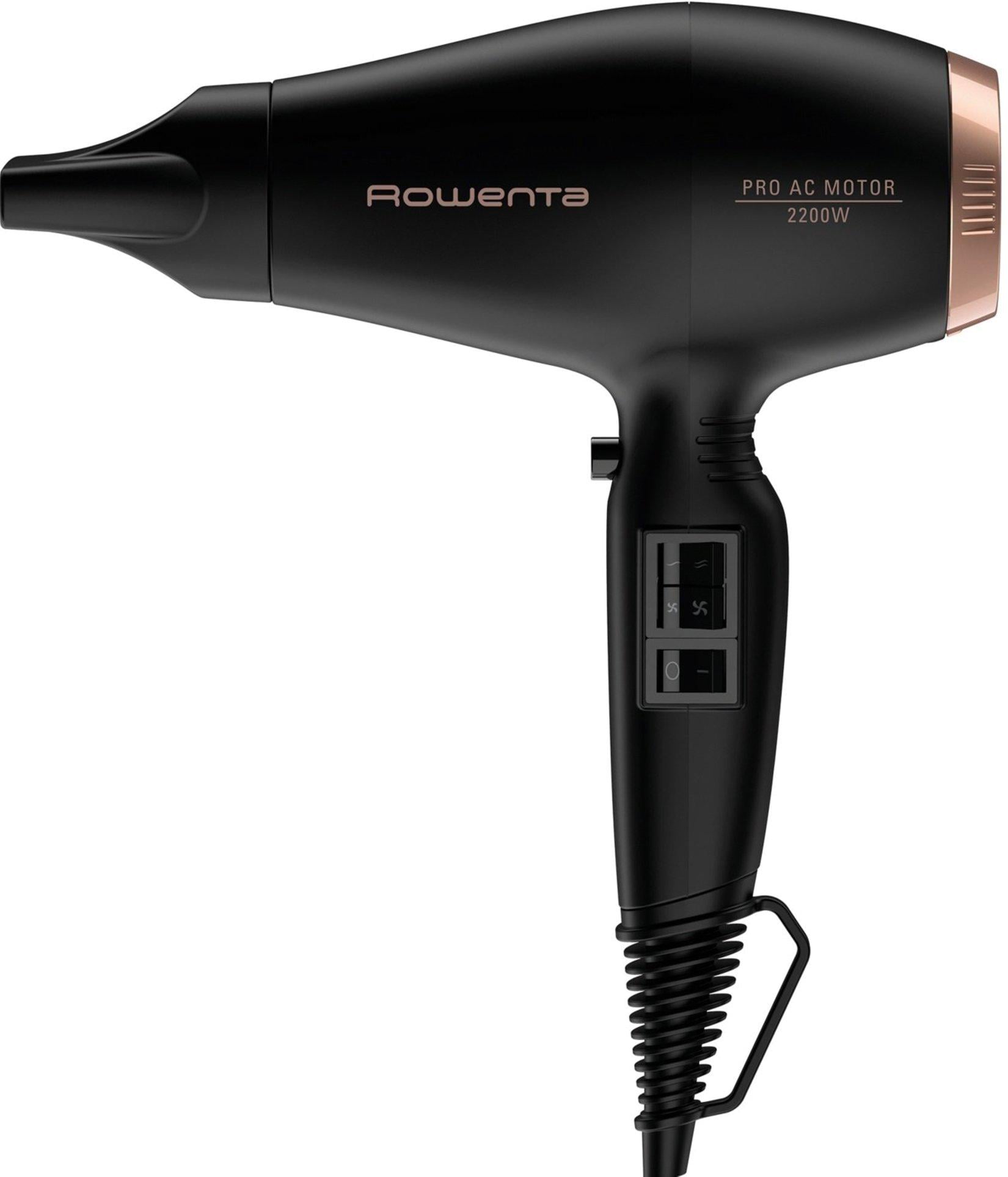 Фен для волос Rowenta Compact PRO+ CV6930F0 Черный 2200W ионизация профессиональный Фен для волос Rowenta Compact PRO+ CV6930F0 Черный 2200W ионизация профессиональный