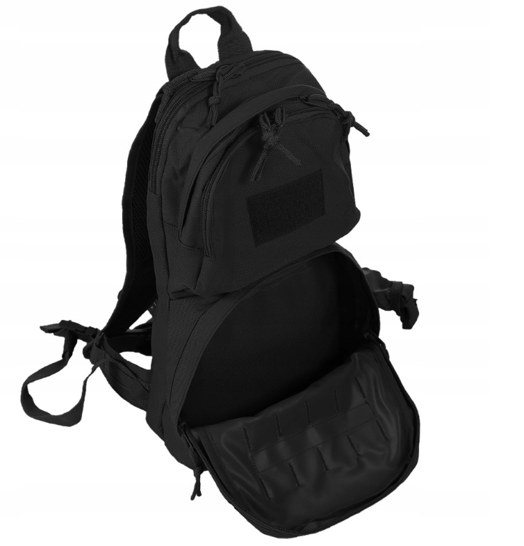 Рюкзак військовий Camo Military Gear Humi 9.5 л Чорний (541338) - фото 3 Рюкзак військовий Camo Military Gear Humi 9.5 л Чорний (541338) - фото 3