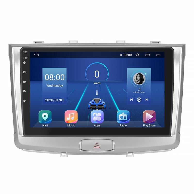 Автомагнитола штатная Lesko Top для Haval H6 2014-2020 г. 4G/Wi-Fi/GPS 4/64 GB 10" (12093-73302)