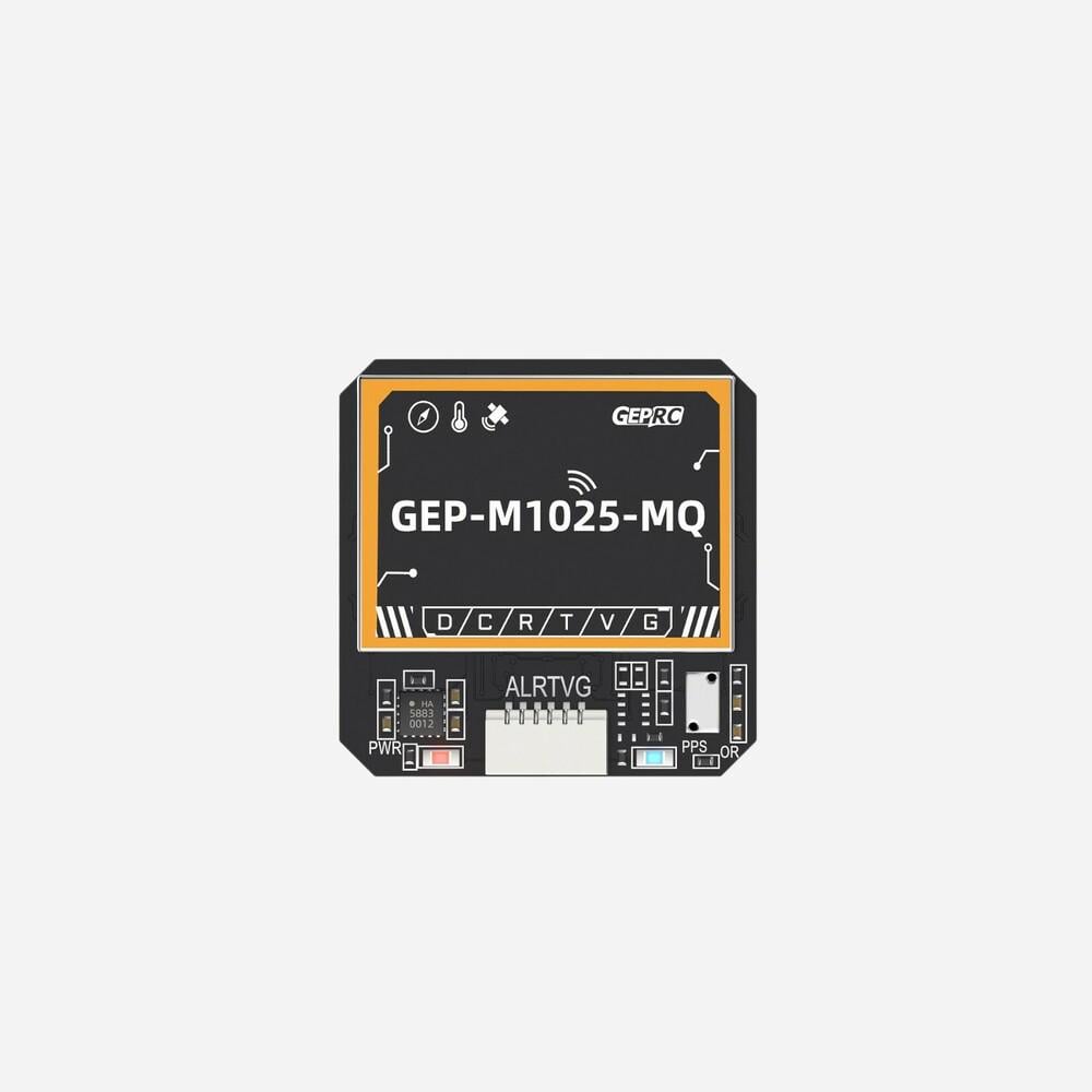 Модуль GPS для дрона GEPRC GEP-M1025-MQ GNSS компас QMC5883L/барометр MS5611 29х29х8,5 мм (00-00025921) Модуль GPS для дрона GEPRC GEP-M1025-MQ GNSS компас QMC5883L/барометр MS5611 29х29х8,5 мм (00-00025921)