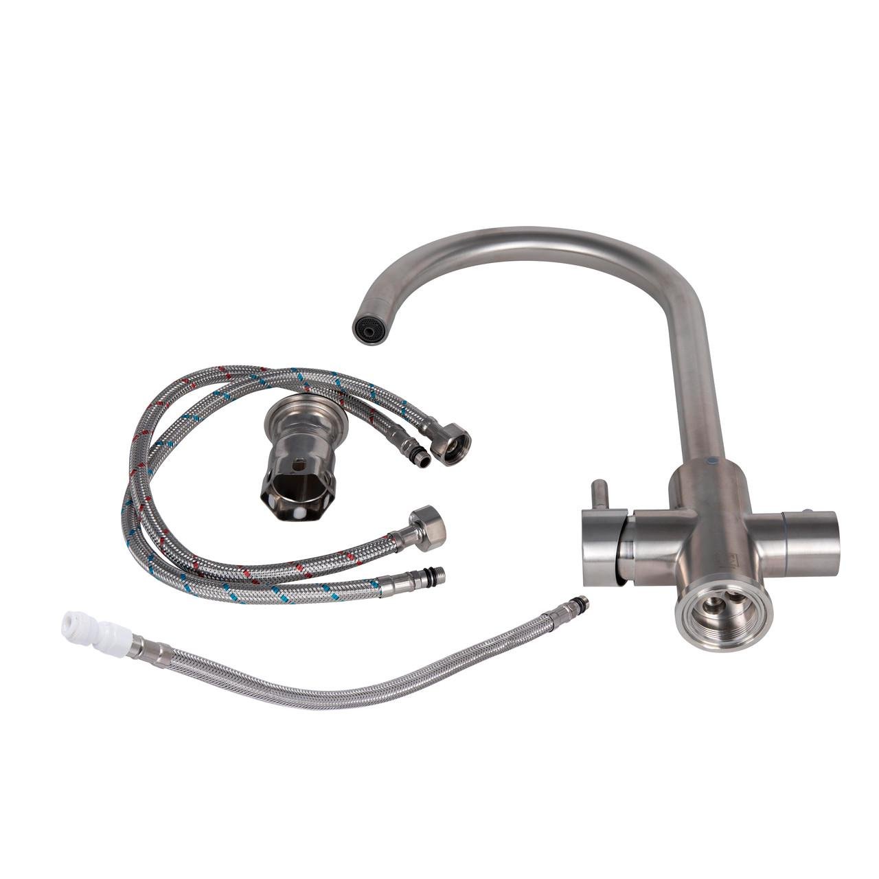 Змішувач для кухні Lidz Aria 020F k35 LDARI020FNKS43365 Nickel (2553560553) - фото 5 Змішувач для кухні Lidz Aria 020F k35 LDARI020FNKS43365 Nickel (2553560553) - фото 5