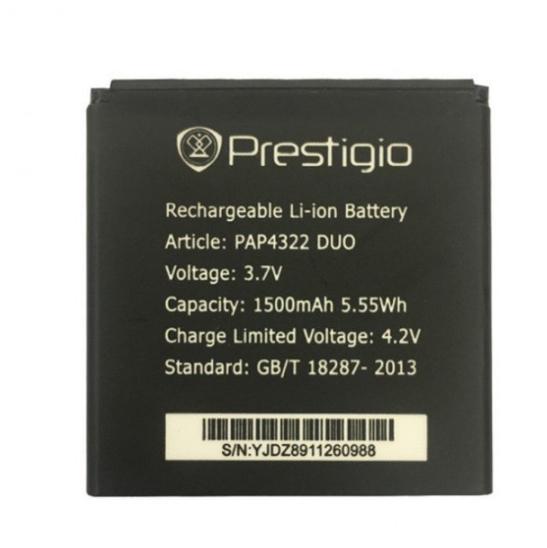 Аккумулятор для Prestigio PAP4322 1500 mAh (000021645) Аккумулятор для Prestigio PAP4322 1500 mAh (000021645)