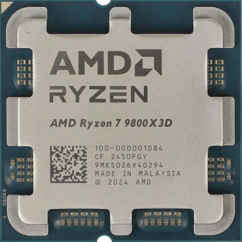 Процессор AMD Ryzen 7 9800X3D sAM5 4,7 ГГц 8C/16T 120W Tray (100-000001084)