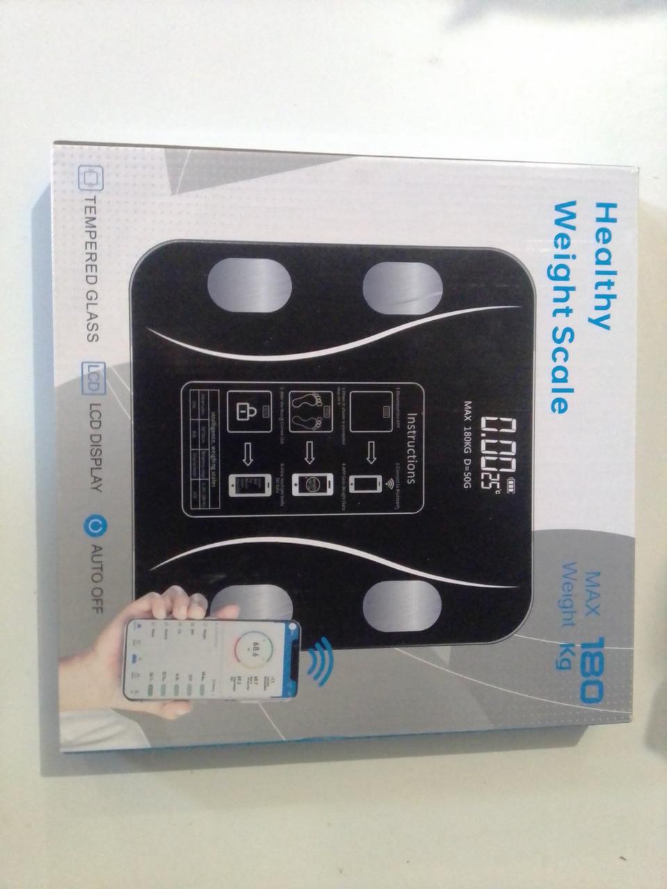 Ваги підлогові SmartFit Bluetooth з додатком до 180 кг (29818998) - фото 2