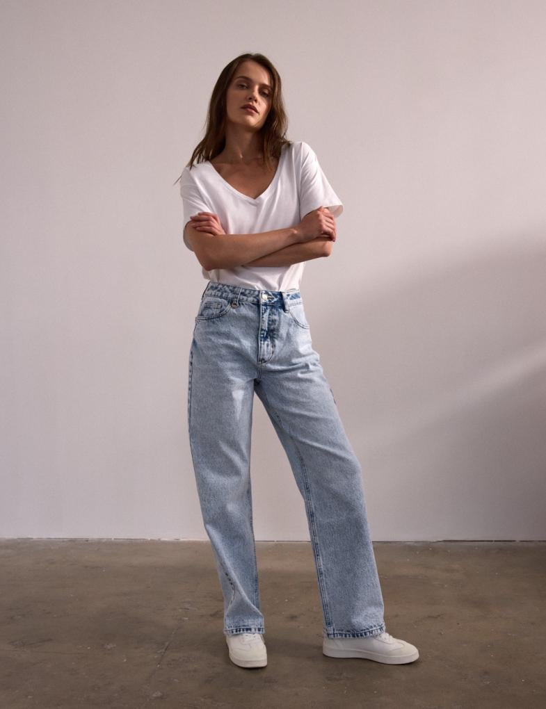 Джинсы женские Diverse RENDO р. 42 Светло-голубой (5905384034656)