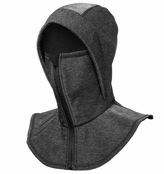 Балаклава зимова лижна ROCKBROS LF7196 до -10° з флісом S р. 56-6 Темно-сірий (734194932)