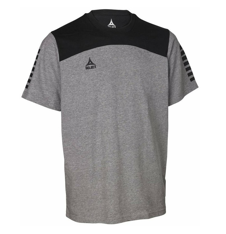 Футболка Select Oxford t-shirt на 6 лет 5XS Серо-черный (625750-968)