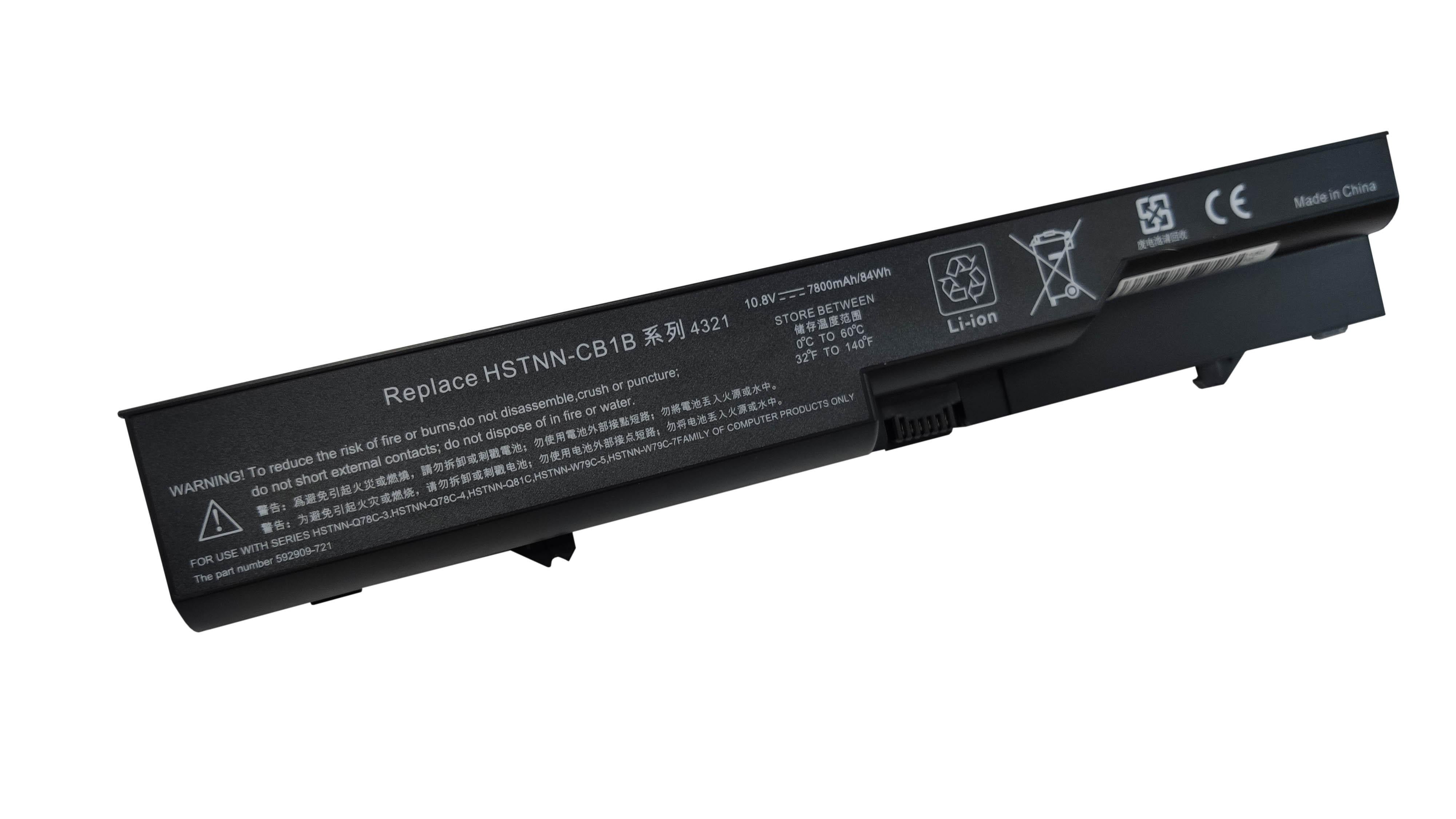 Аккумулятор для ноутбука HP Compaq HSTNN-IB1A ProBook 4320s 10,8 V 7800 mAh (006768)