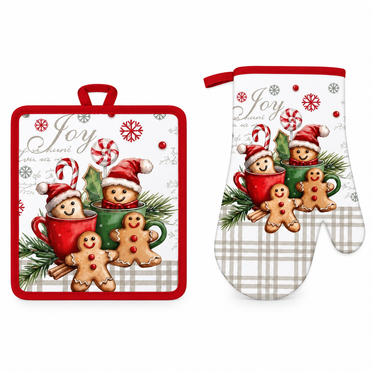 Набір прихваток для кухні ARDESTO Christmas Cookies (ART14GB)
