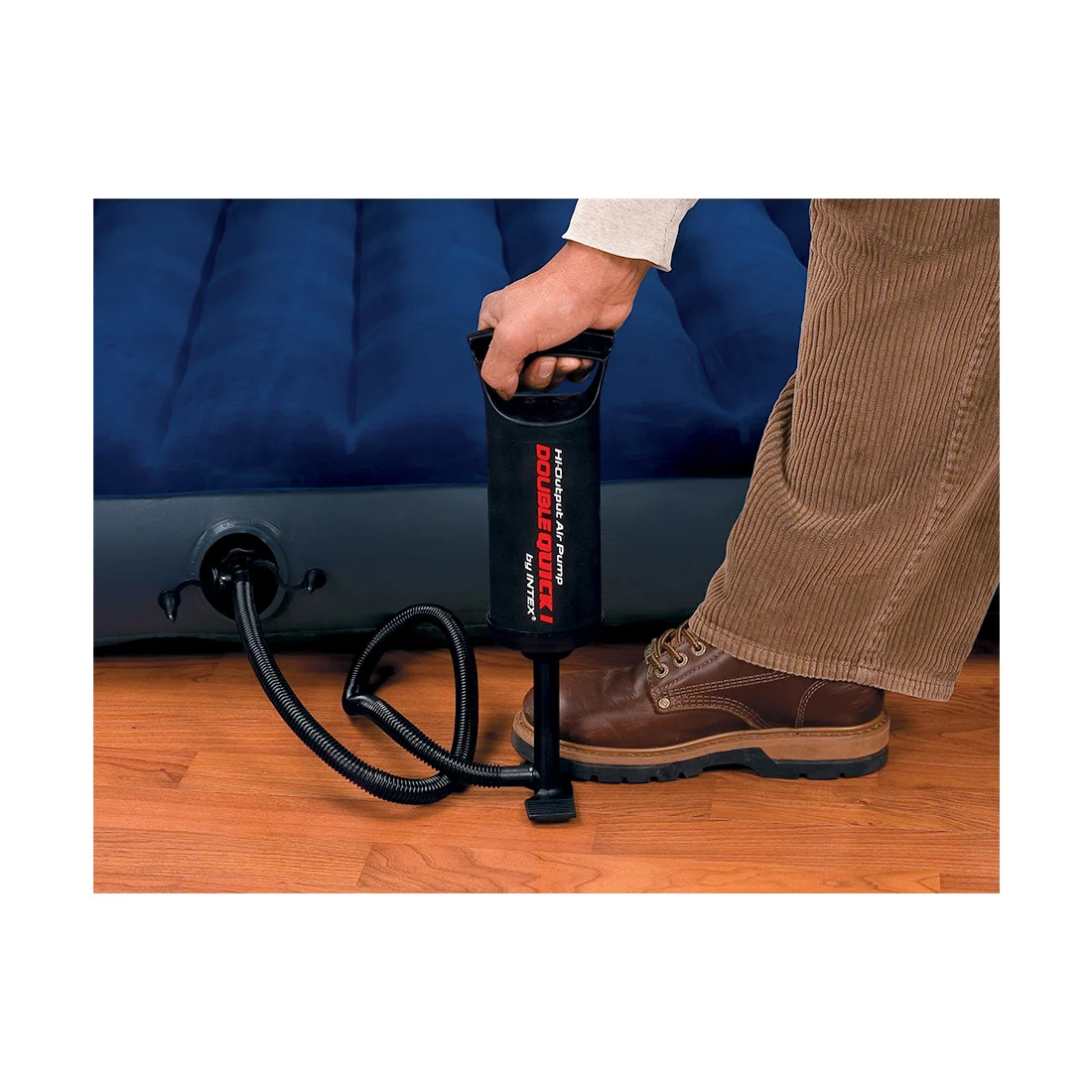 Насос ручной для надувных изделий Intex 68612 с насадками 0.9 л 29 см Черный (10963075) - фото 3 Насос ручной для надувных изделий Intex 68612 с насадками 0.9 л 29 см Черный (10963075) - фото 3