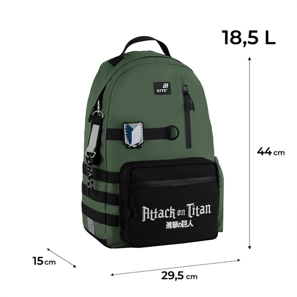 Школьный рюкзак KITE Education Teens Attack on Titan Season 18,5 л (AT25-949L) - фото 5