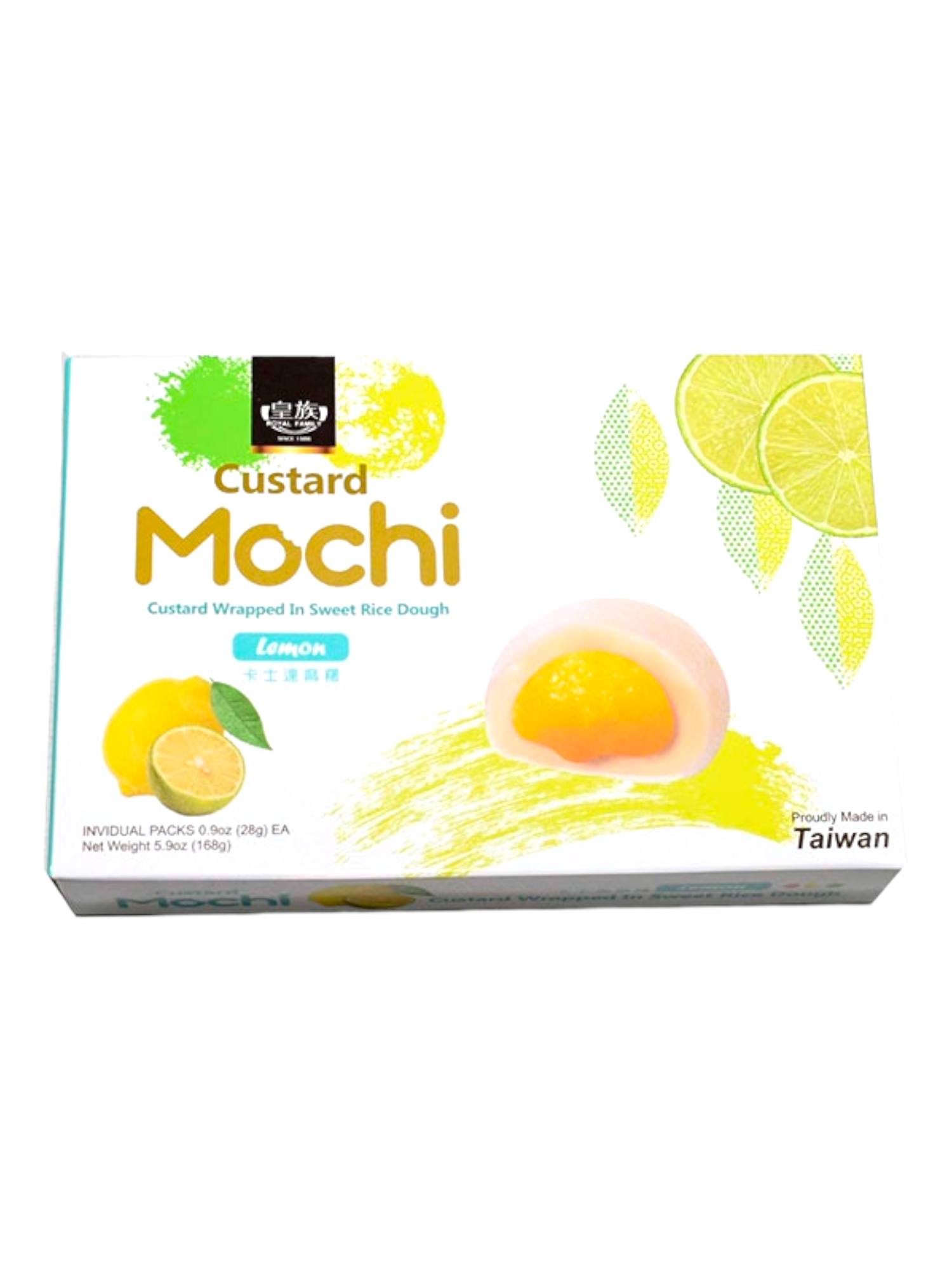 Тістечка моті Royal Family Mochi з лимоном 168 г (0005)