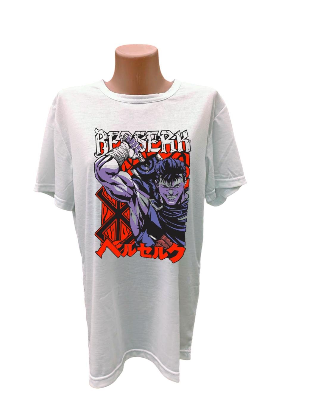 Футболка женская Берсерк Гатс Клеймо жертвы XL Белый (131-03)