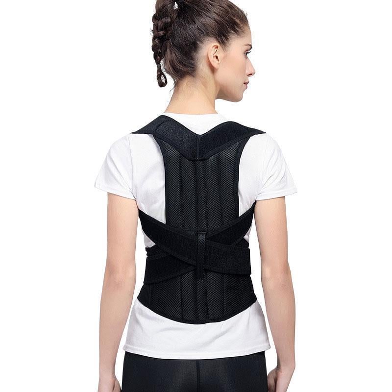 Корсет для коррекции осанки Support Belt For Back Pain XXXL (1009818-Black-XXXL) - фото 6