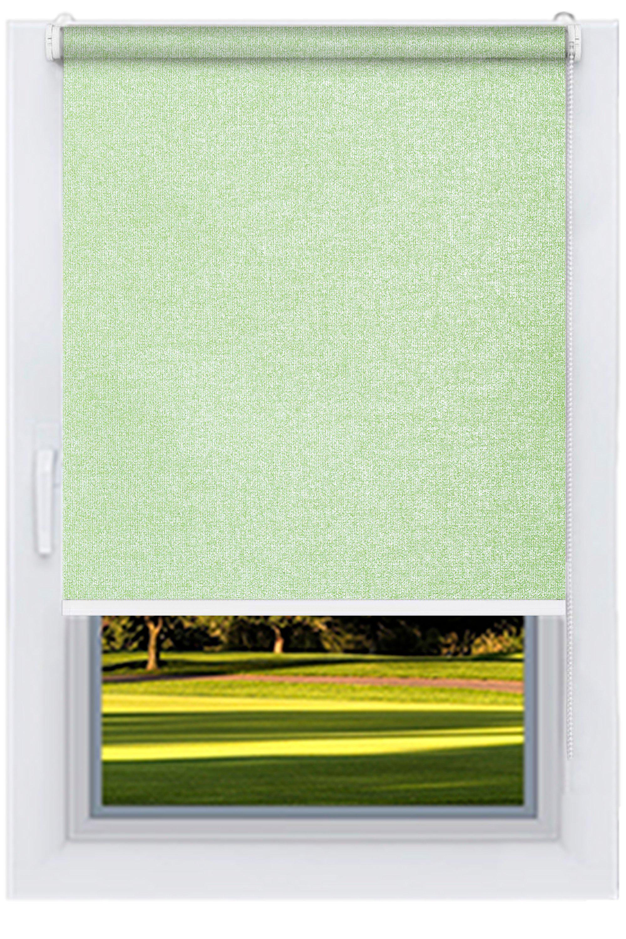 Ролета тканевая Decolux 75х200 см Luminis Салатовый