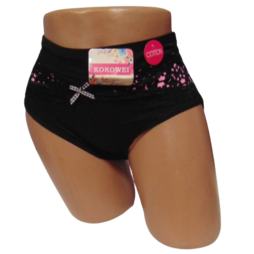 Трусы женские Kokowei 3643 2XL Черный (2189432535) Трусы женские Kokowei 3643 2XL Черный (2189432535)