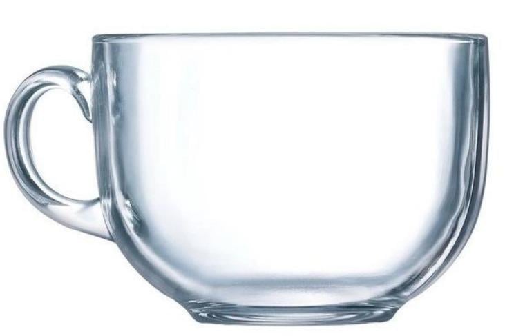 Кружка стеклянная Luminarc Q0470 Jumbo 500 мл Кружка стеклянная Luminarc Q0470 Jumbo 500 мл