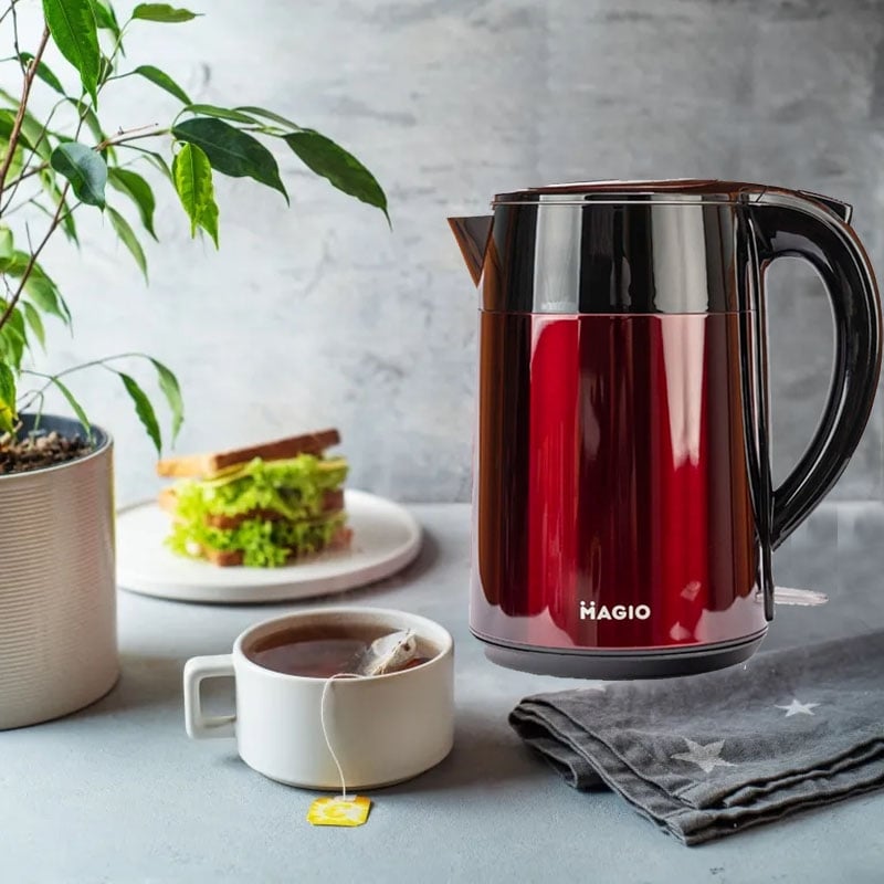 Електрочайник Magio MG-129 1,8 л 1850W (26202697) - фото 2