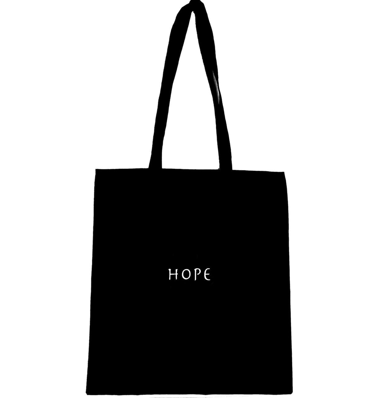 Эко-сумка с надписью "hope" (489)