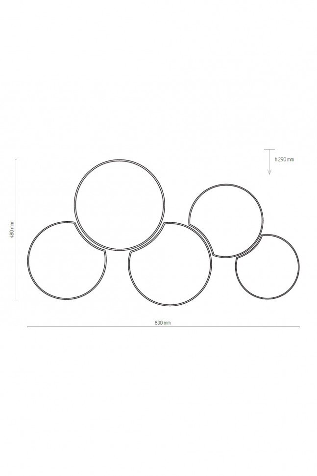 Люстра TK Lighting MONA GY 5 (4394) - фото 2 Люстра TK Lighting MONA GY 5 (4394) - фото 2