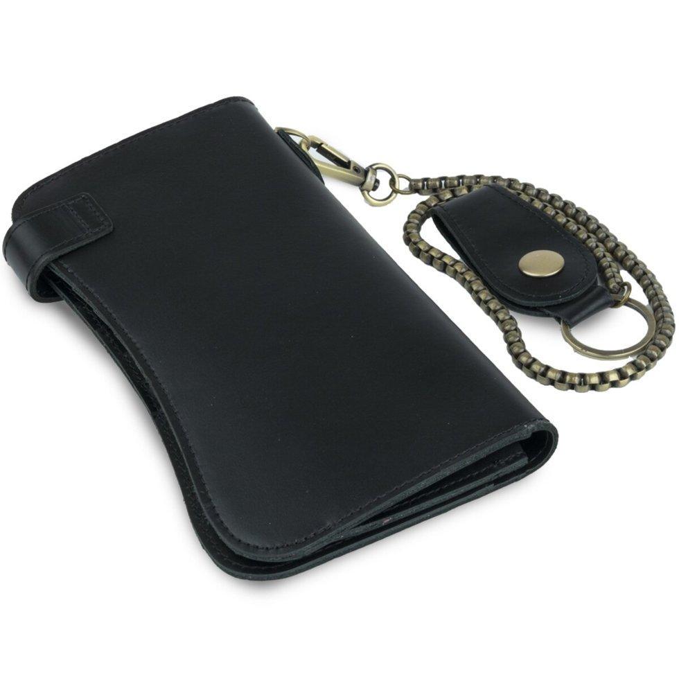 Клатч мужской на цепочке 720044 Черный (13961021) - фото 3 Клатч мужской на цепочке 720044 Черный (13961021) - фото 3