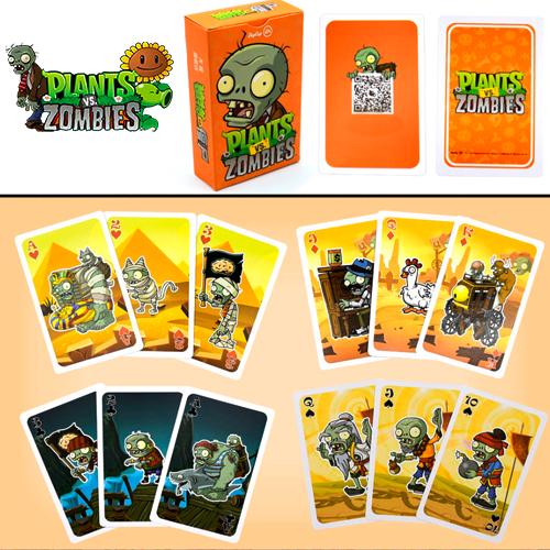 Карты игровые Plants vs Zombies 54 шт. (1865-2) - фото 3