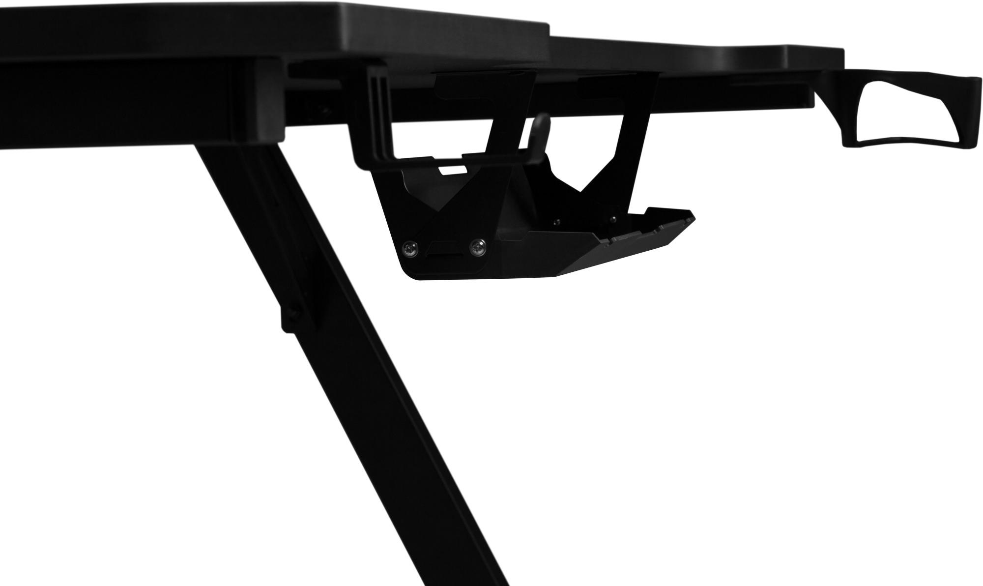 Компьютерный стол GT Racer T-1213 120x60x73 см Black (1518) - фото 21 Компьютерный стол GT Racer T-1213 120x60x73 см Black (1518) - фото 21