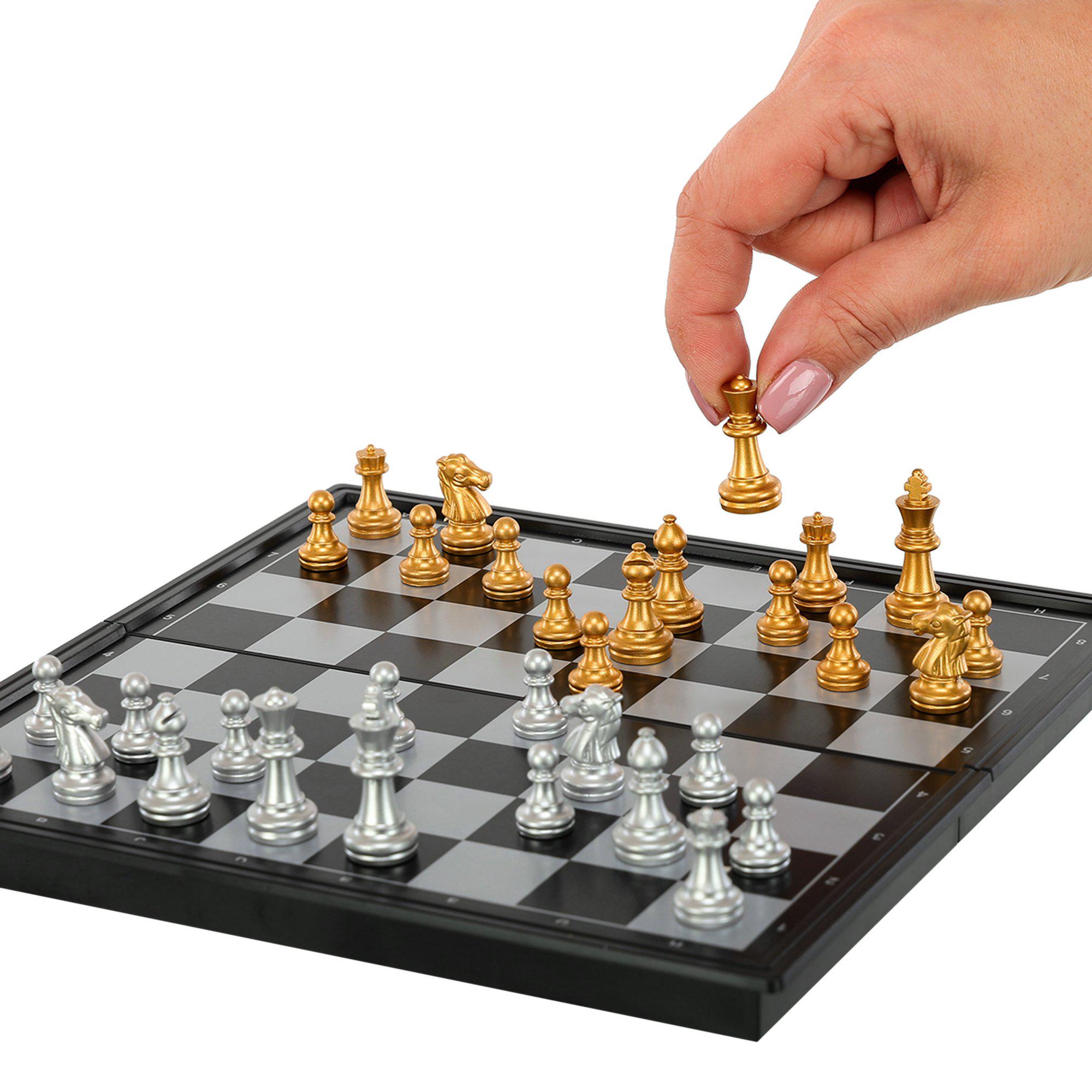 Шахи дорожні BEAR CARD 2012A пластикові на магнітах 20х20х3,5 см (2012A) - фото 3 Шахи дорожні BEAR CARD 2012A пластикові на магнітах 20х20х3,5 см (2012A) - фото 3