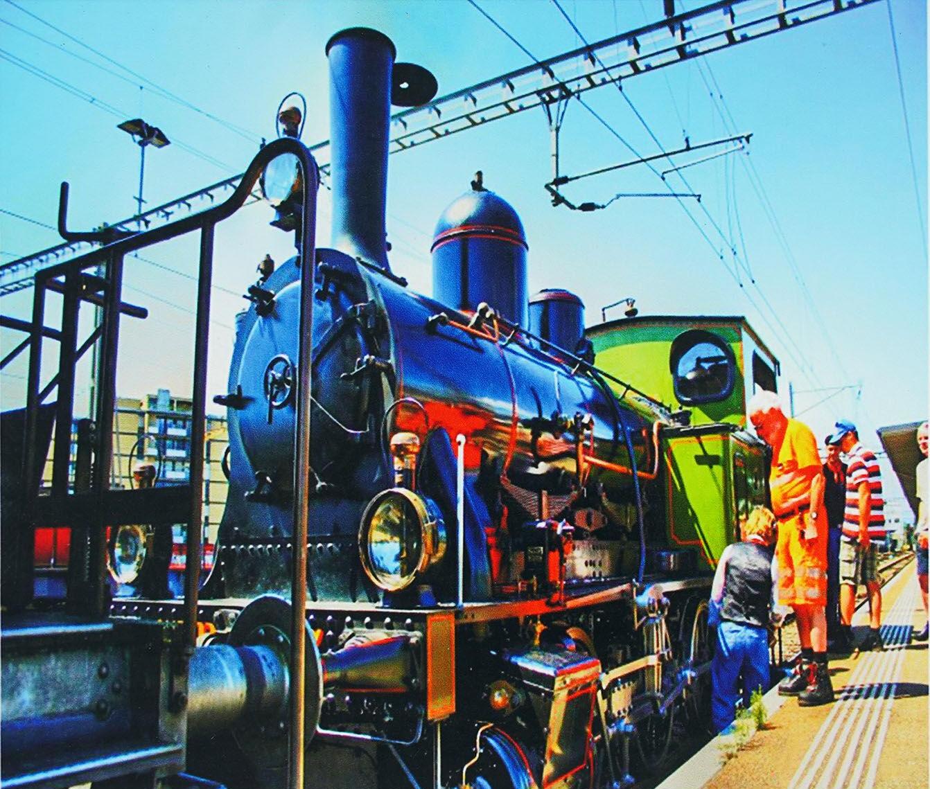 Алмазна мозаїка-картина за номерами TK Group B 70014/30 Локомотив на станції в коробці 40х50 см (24710120)