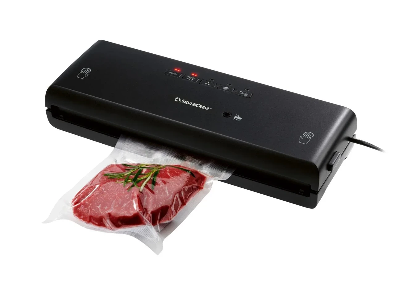 Вакууматор для сухих и влажных продуктов SilverCrest SV 130 A1 130 Вт 30 см (SV 130 A1)