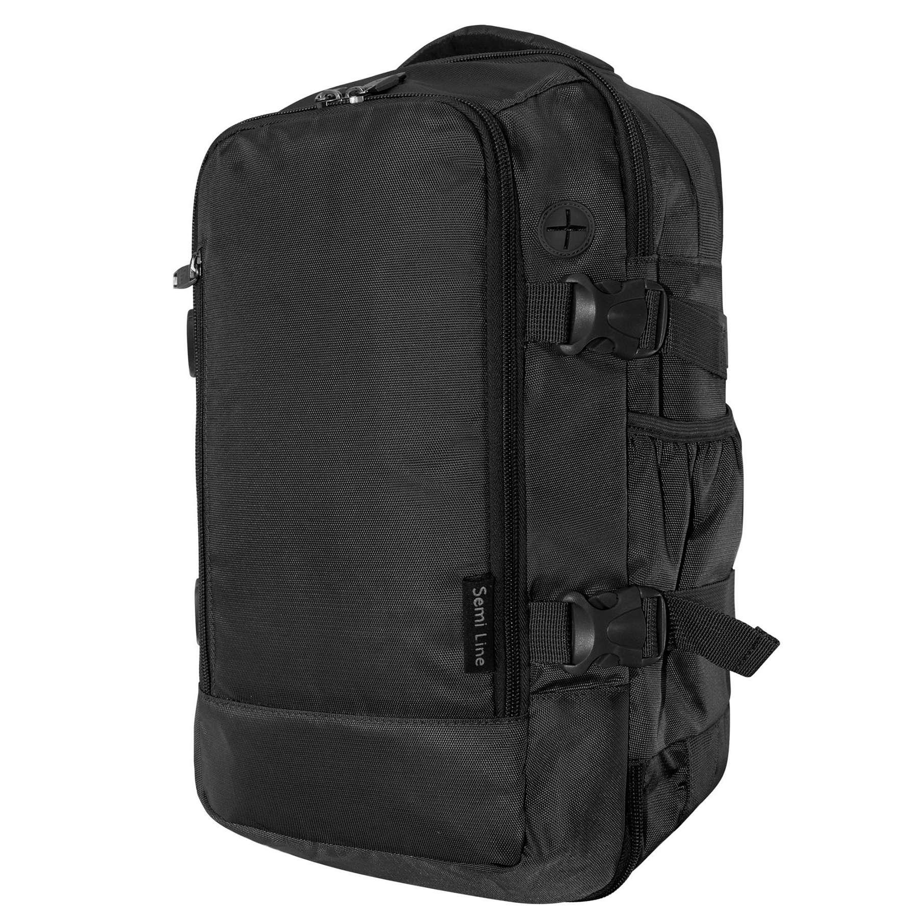 Сумка-рюкзак SEMI LINE 20 Black (P8249-1)