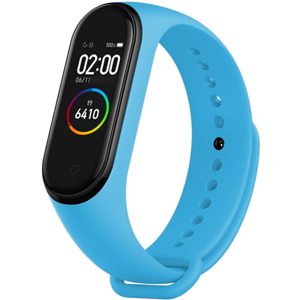 Ремешок Black Rock для фитнес-браслета Xiaomi Mi Band 3/Mi Band 4 Azure Blue Ремешок Black Rock для фитнес-браслета Xiaomi Mi Band 3/Mi Band 4 Azure Blue