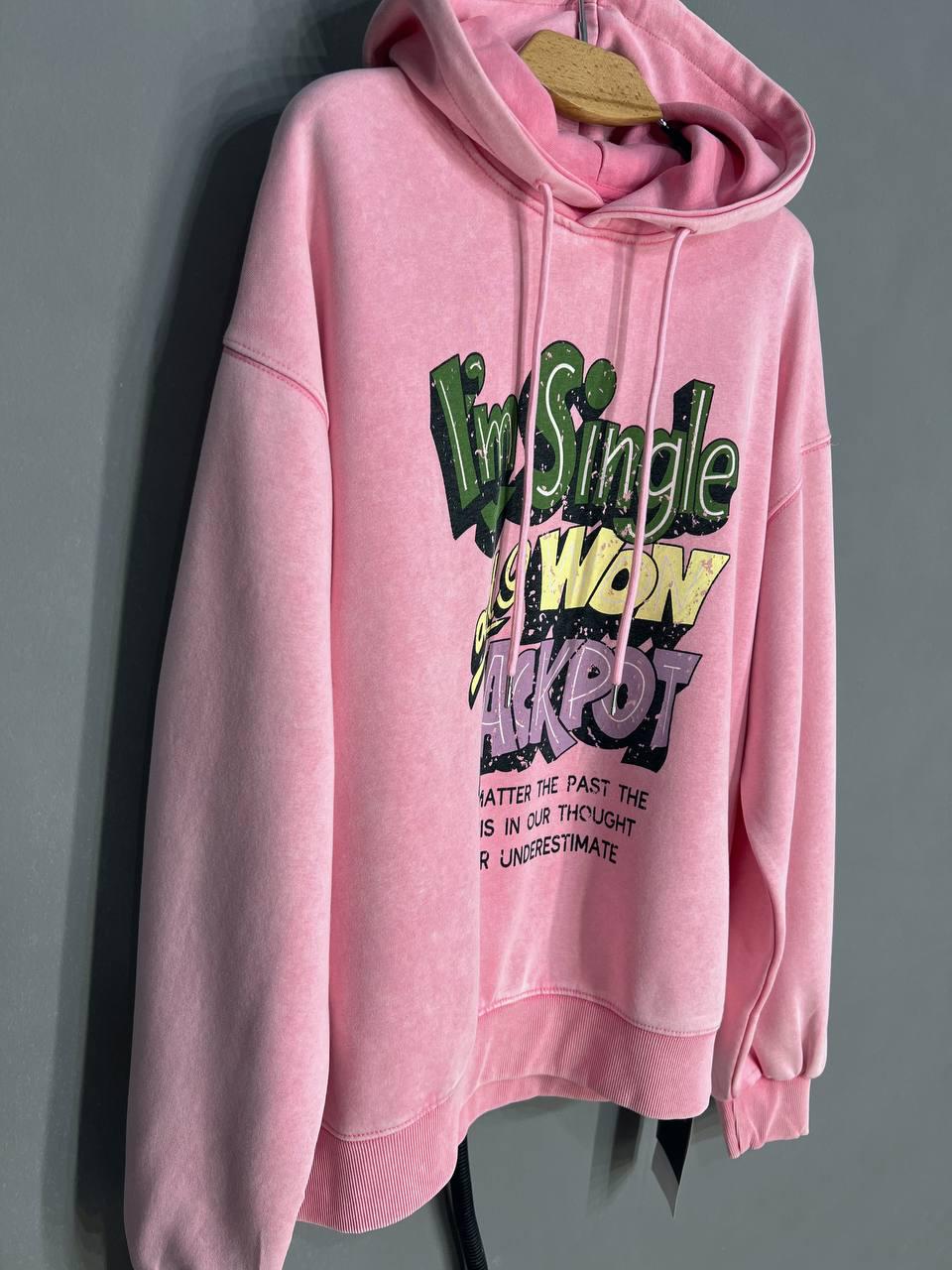 Худи женский A-N 25040 удлиненный с капюшоном вареный тай дай OS Розовый (3431) - фото 5 Худи женский A-N 25040 удлиненный с капюшоном вареный тай дай OS Розовый (3431) - фото 5