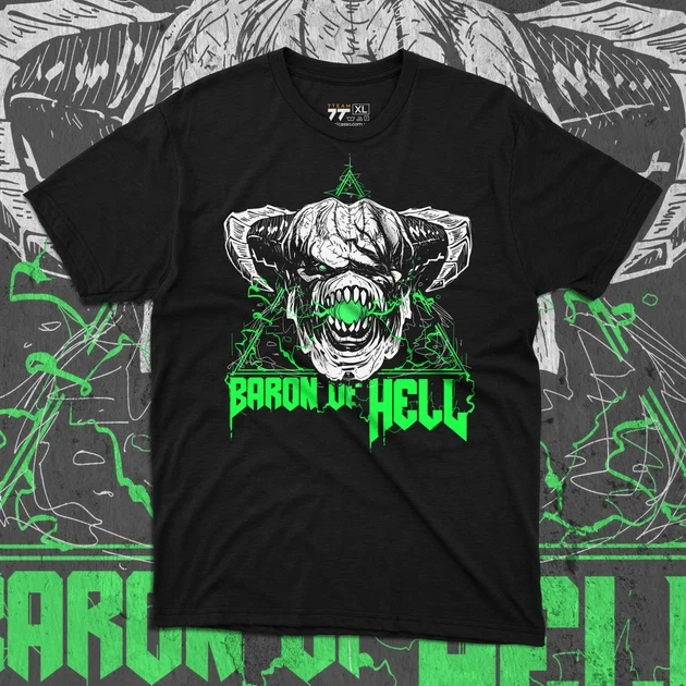 Футболка мужская с принтом Doom Baron of Hell р. 48 (2896478693)