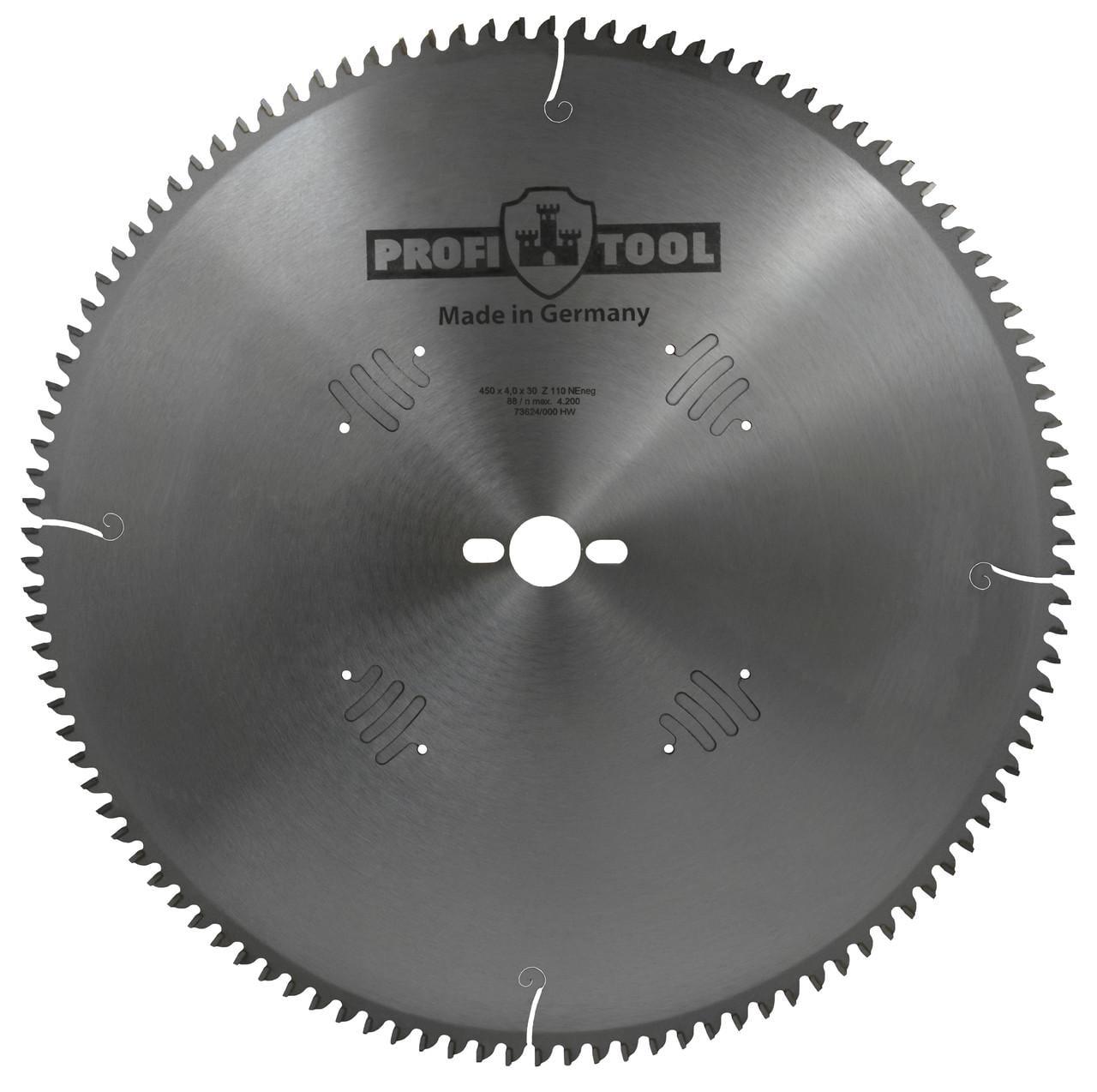 Диск пиляльний PROFITOOL Z 110 TFneg 450х4,0х3,4х30 мм (2145002)