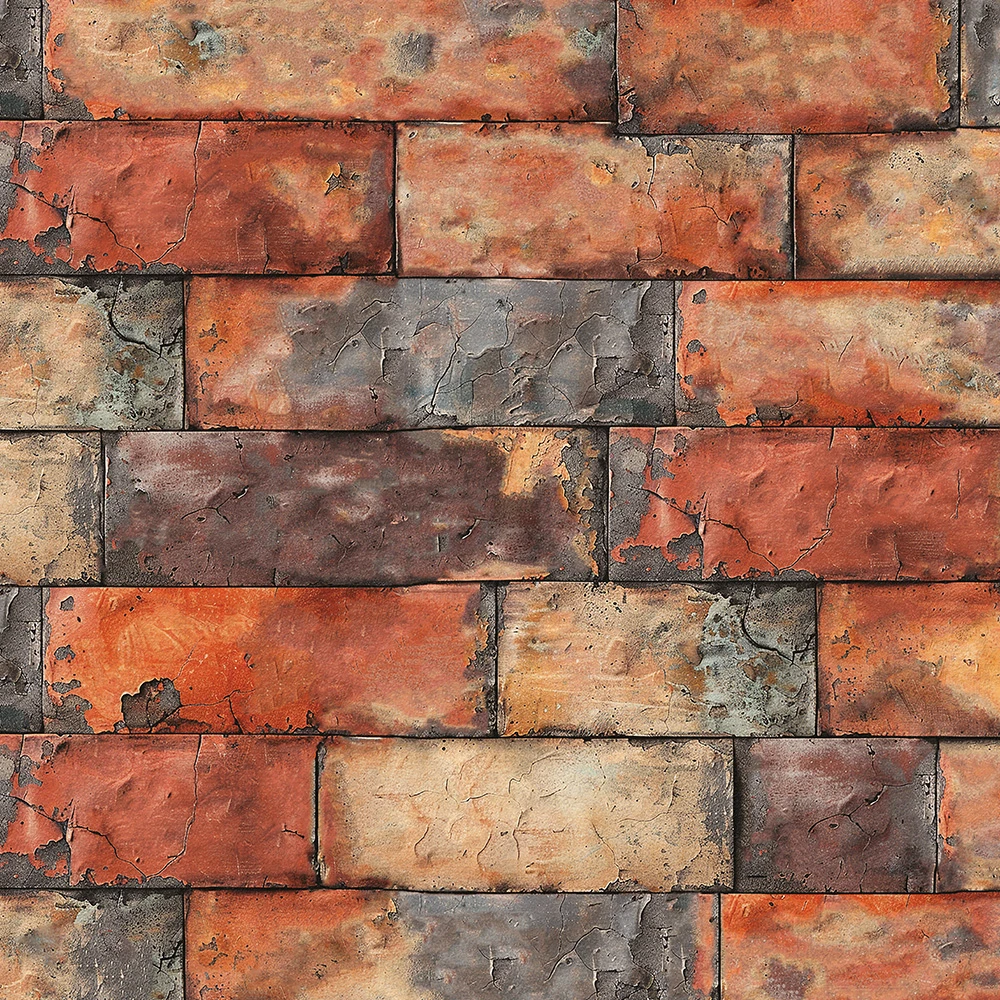 Обои флизелиновые DU&KA Effect 30442-6 винил горячего тиснения 1,06х10,05 м Коричневый