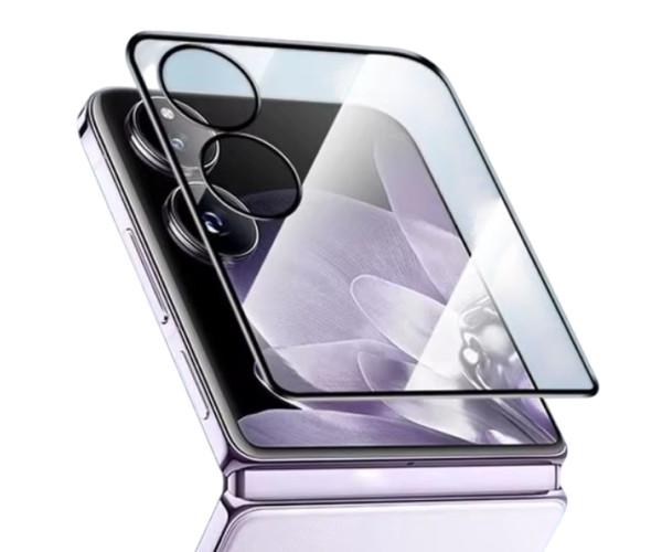 Защитное стекло Full Screen на наружный экран для Xiaomi Mix Flip