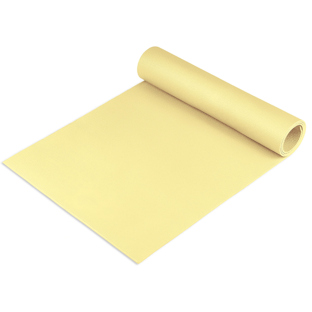 Килимок для фітнесу та йоги Gymtek 0,5 см Жовтий