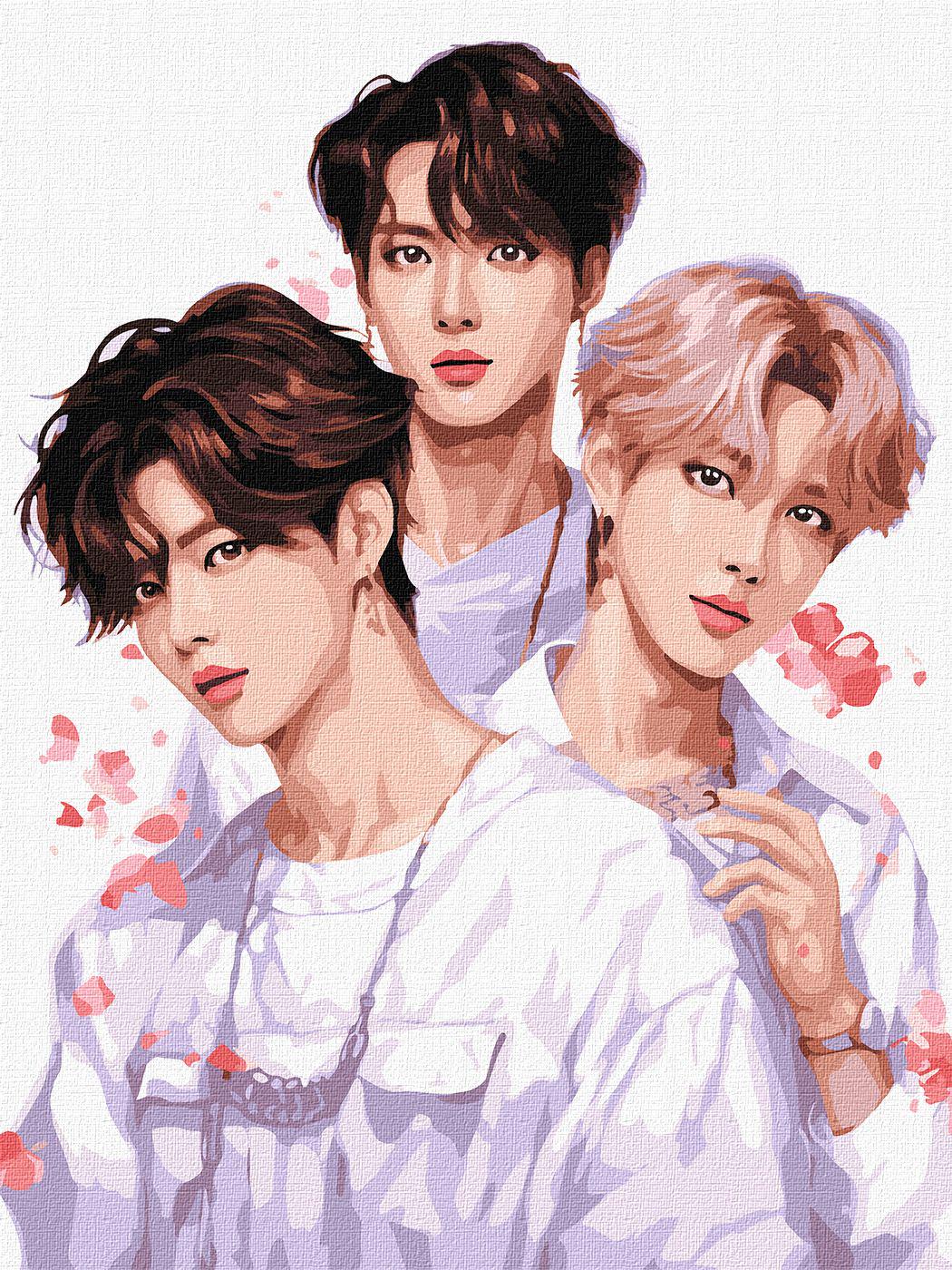 Картина по номерам Идейка Музыкальный бэнд 30x40 см (Id-KHO8394)