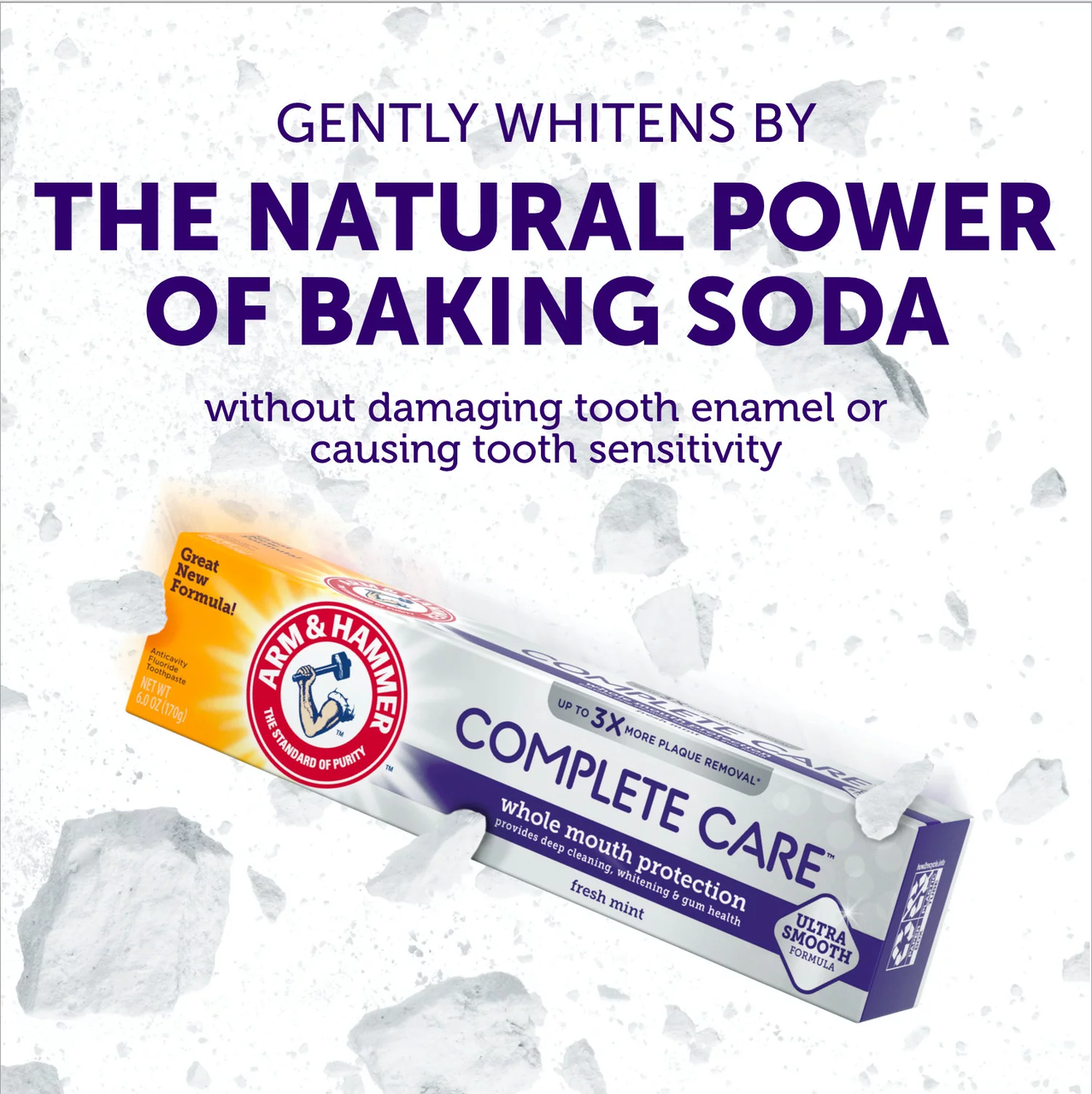 Зубна паста Arm&Hammer Complete Care Plus Whitening Toothpaste 170 мл (033200180531) - фото 2