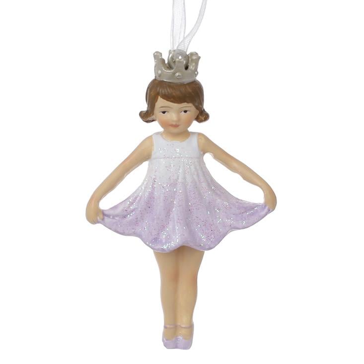 Декоративна фігурка на підвісі BonaDi Маленька Балерина-1 8,5 см (K07-227)