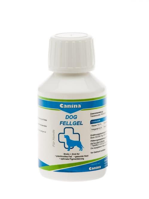 Добавка для мелких пород Canina Dog Fell Gel для улучшение кожи и шерсти 100 мл (26296)