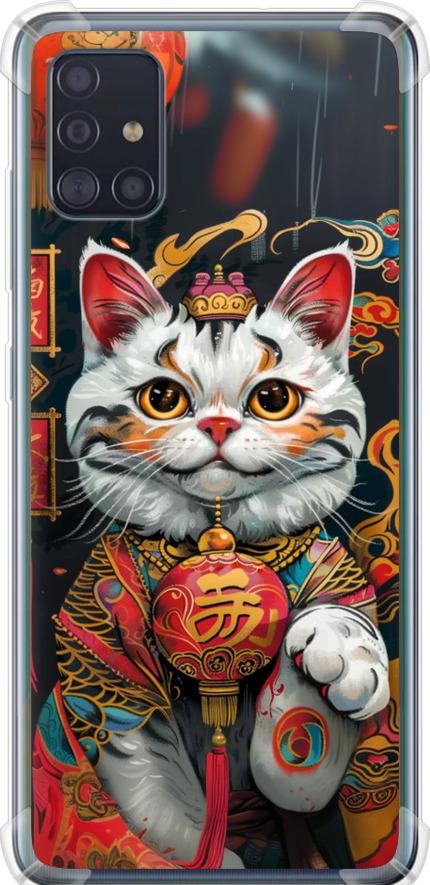 Чехол на Samsung Galaxy A51 2020 A515F China Cat v2 (6135sp-1827-42517)