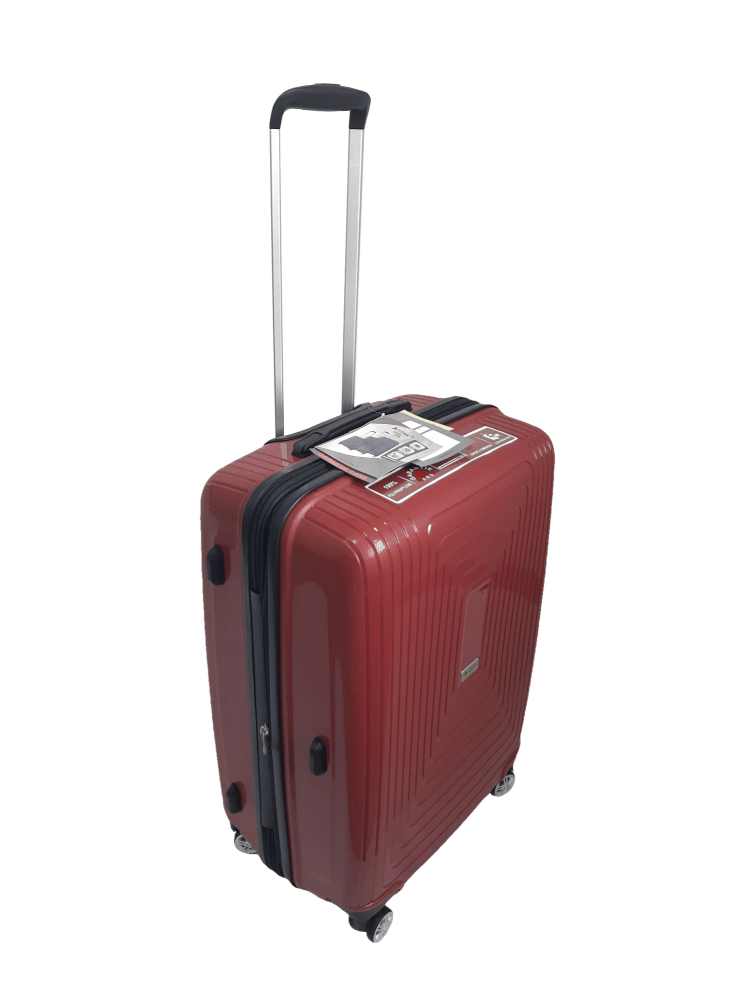 Валіза дорожня Airtex 241 гігант XL поліпропілен 108 л 75x52x32 см Червоний - фото 3