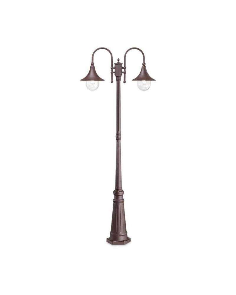 Уличный светильник Ideal Lux 246840 Cima PT2 Coffee