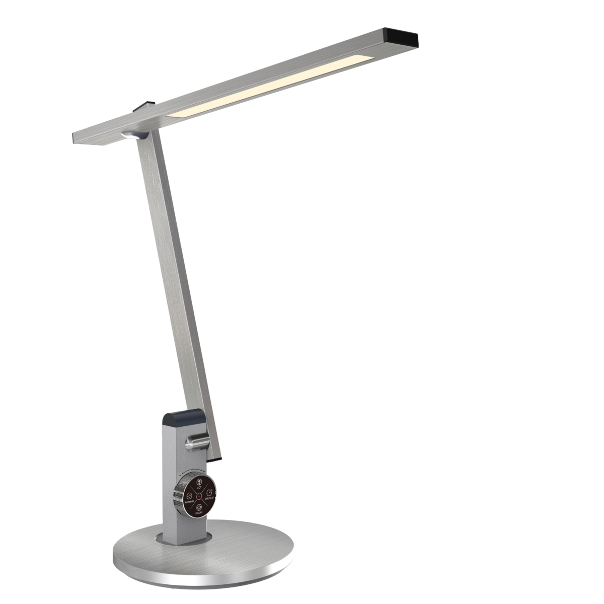 Настільна лампа світлодіодна гнучка Sirius BL-1167 Срібний (43587) - фото 2